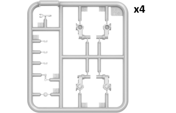 Сборная модель T-55 Al Faw Enigma Iraq Polish Made Base Military (1990)