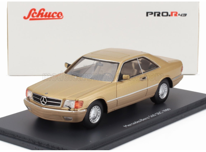 MERCEDES-BENZ S-class 560sec (c126) (1989), Gold