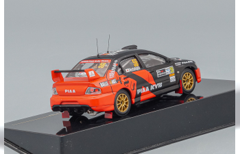 MITSUBISHI LANCER Evo IX No56 F.Nutahara D.Barritt ADVAN Rally Argentine (2008), black / red