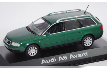 AUDI A6 Avant C5 рестайлинг (2001), зеленый металлик