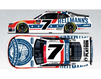 Chevrolet #7 Justin Allgaier *, Hellmannâ€™s DeCA*, red/white/blue 2025