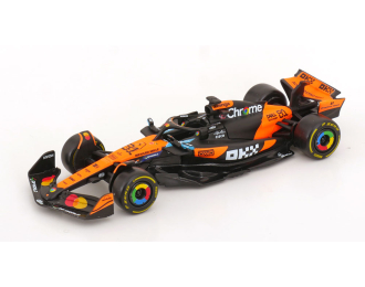McLAREN F1 Mcl39 Team Mclaren №81 Season Gp (2025) Oscar Piastri, Orange Black