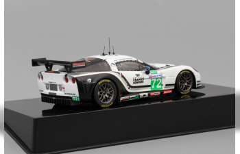 CORVETTE C6.R #72 S.Gregoire - J.Policard - D.Hart 2nd LMGT1 Le Mans (2010), white