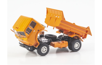 Минский-5549 самосвал, оранжевый