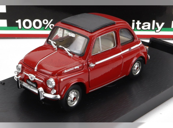 FIAT 500 Tv Giannini 1963, Red