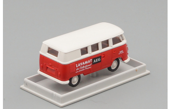 VOLKSWAGEN T1b Bus "AEG Lavamat", red / white