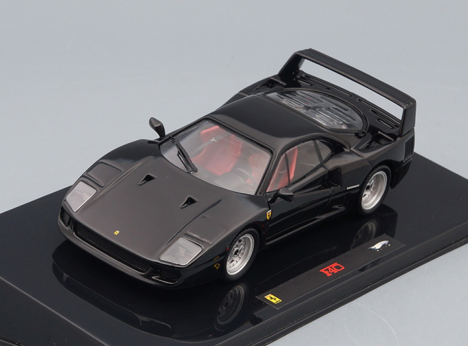 FERRARI F40 1987, black