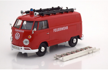 VOLKSWAGEN T1 Type 2 fire engine, red