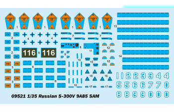 Сборная модель Российская S-300V 9A85 SAM