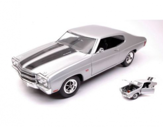 Chevrolet Chevelle SS454 1970 серебристый с серым