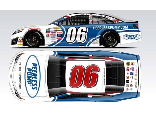 Toyota Camry #06 Brayton Laster *PEERLESS PUMP.COM*, white/blue/red 2025