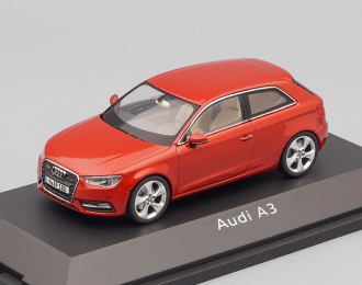 AUDI A3 3-dr (2012), red