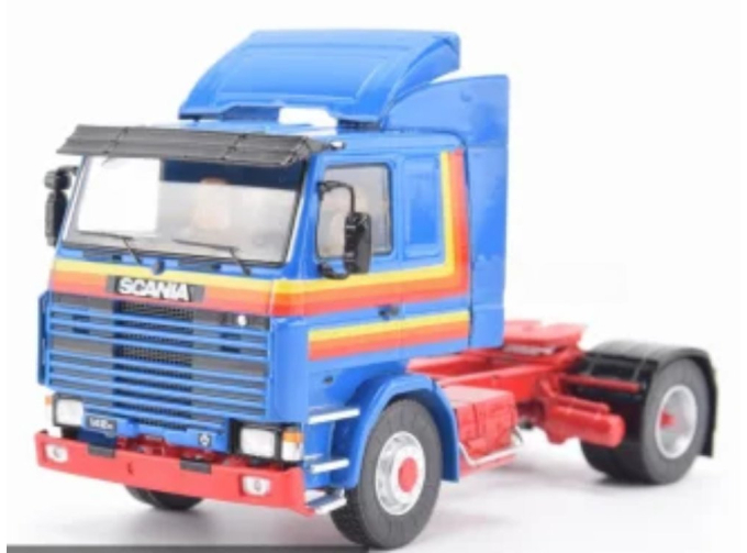 SCANIA 113m Tractor Truck 2-Assi 1987, blue / orange