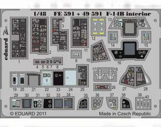 F-14B interior S.A. HOBBY BOSS