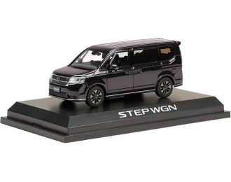 Honda Step WGN e:HEV Spada 2022 черный (twilight mist black)