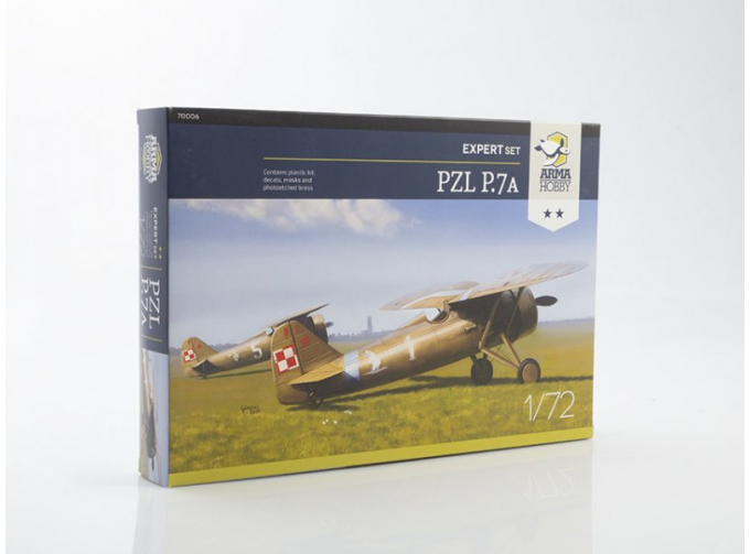 Сборная модель PZL P.7a Expert Set