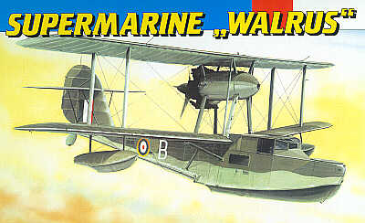 Сборная модель Самолёт Supermarine "Walrus"