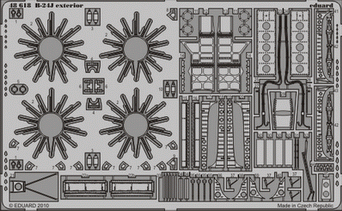 Фототравление B-24J exterior