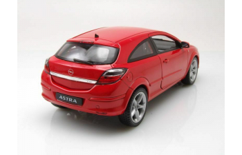 Opel Astra GTC 2005 (Astra H) красный