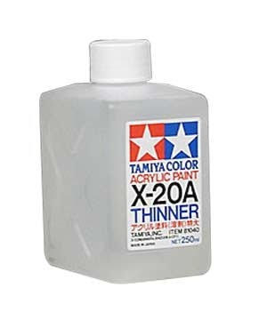Растворитель для акрила Х-20А ACRYLLIC PAINT THINNER, 250 мл.