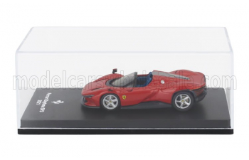 FERRARI Daytona Sp3 Open Roof (2021) - With Showcase, Rosso Corsa - Red