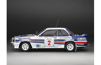 OPEL Ascona 400 Team Rothmans №2 Winner Rally Safary (1983) Ari Vatanen - Thierry Harryman, White