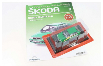 SKODA Felicia GLX (1998) Škoda Kaleidoskop №9, green
