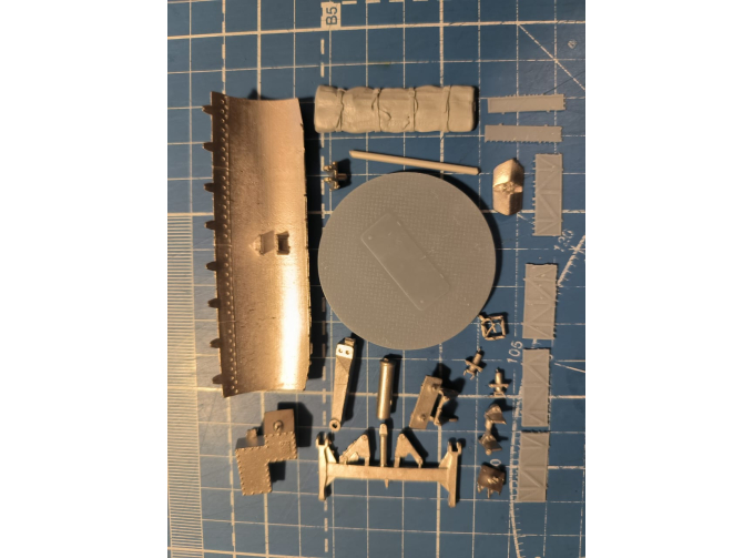 Набор для конверсии №12 Т-55БЗ бульдозер