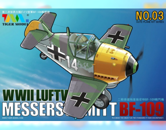 Сборная модель Messerschmitt  Bf-109 Fighter
