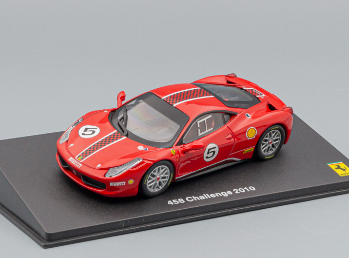 FERRARI 458 Challenge #5 (2010), red