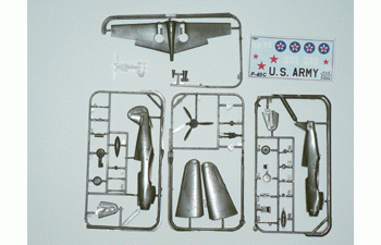 Сборная модель Истребитель P-40B "Томагавк"