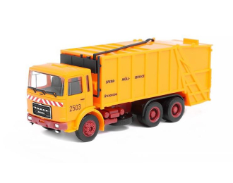 ROMAN Diesel Мусоровоз, желтый