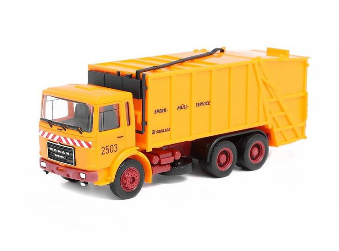ROMAN Diesel Мусоровоз, желтый