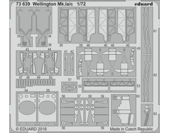 Фототравление для Wellington Mk. Ia/ c