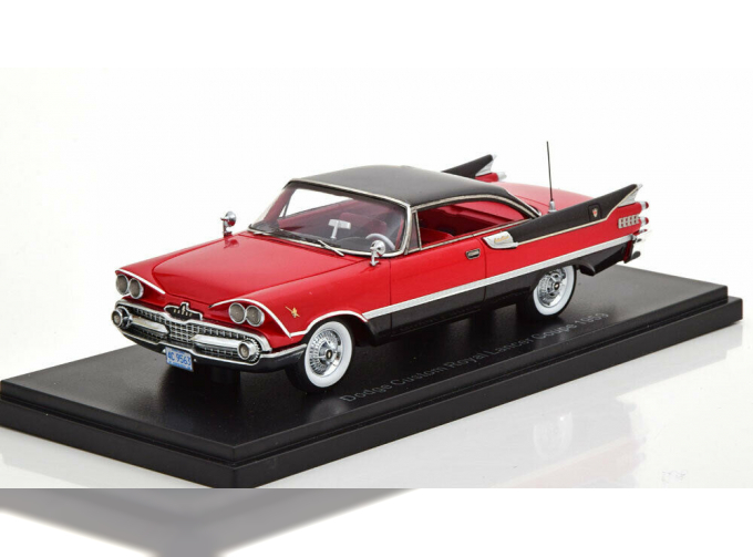 DODGE Customs Royal Lancer Coupe 1959 Red/Black