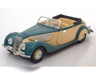 BMW 327 Convertible (1937), creme green