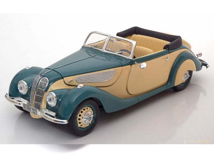 BMW 327 Convertible (1937), creme green