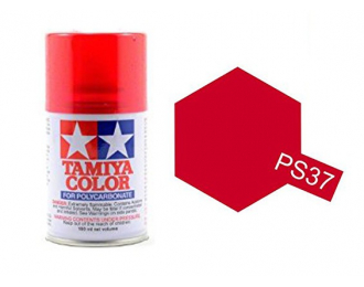 Краска спрей полупрозрачный красный PS-37 Transluscent Red (в баллоне), 100 мл.