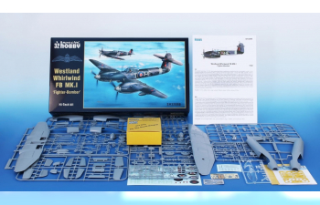 Сборная модель Westland Whirlwind FB Mk. I Fighter Bomber Hi-Tech Kit