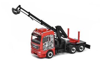 MAN TGX XLX 6c транспортировка древесины