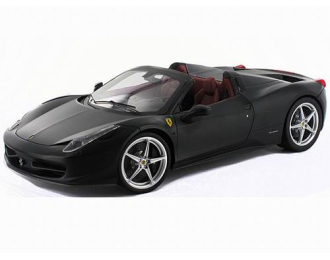 FERRARI 458 Italia Spider 2011, matt black