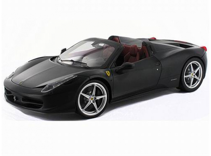 FERRARI 458 Italia Spider 2011, matt black