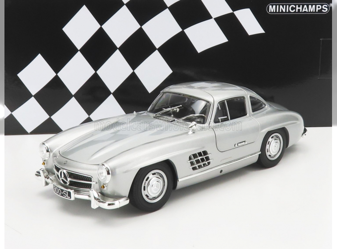 MERCEDES-BENZ 300sl Coupe Gullwing (w198) 1955, Silver