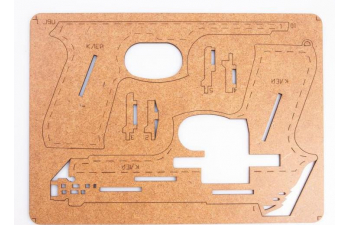 Сборная модель Пистолет-резинкострел Беретта с глушителем