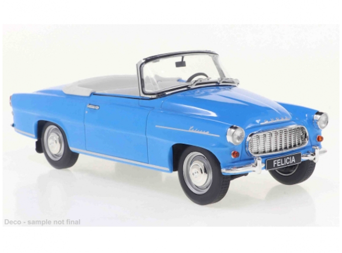 SKODA Felicia Cabrio (1959), light blue