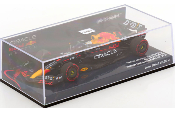 RED BULL F1 Rb18 Team Oracle Red Bull Racing №1 World Champion Winner Emilia Romagna Italy Gp (2022) Max Verstappen, Matt Blue Yellow Red