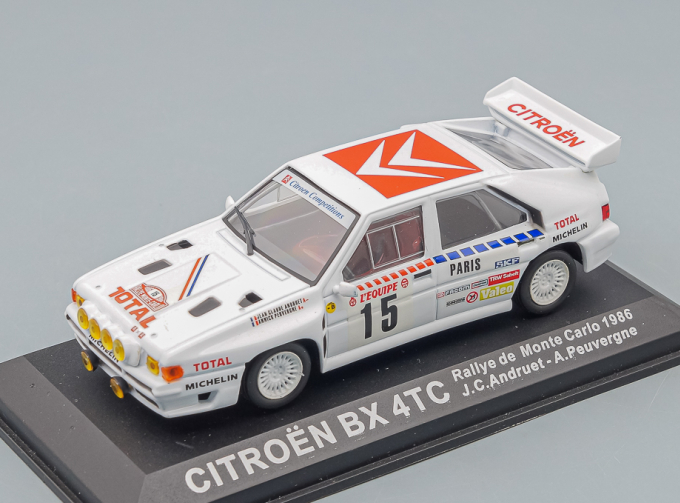 CITROEN BX 4TC #15, white