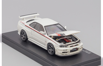 NISSAN Nismo GT-R (R34) S-Tune, white pearl