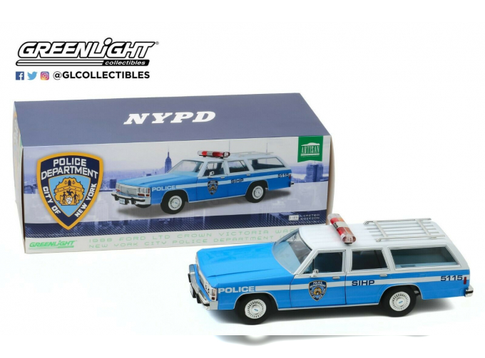 FORD LTD Crown Victoria Wagon "New York City Police Department" (NYPD) 1988