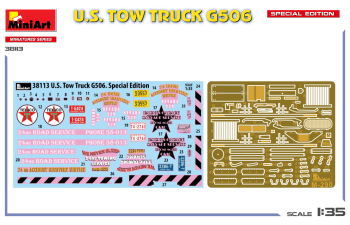 Сборная модель CHEVROLET G506 Truck Nevada 1945 Carro Attrezzi - Wrecker Road Service